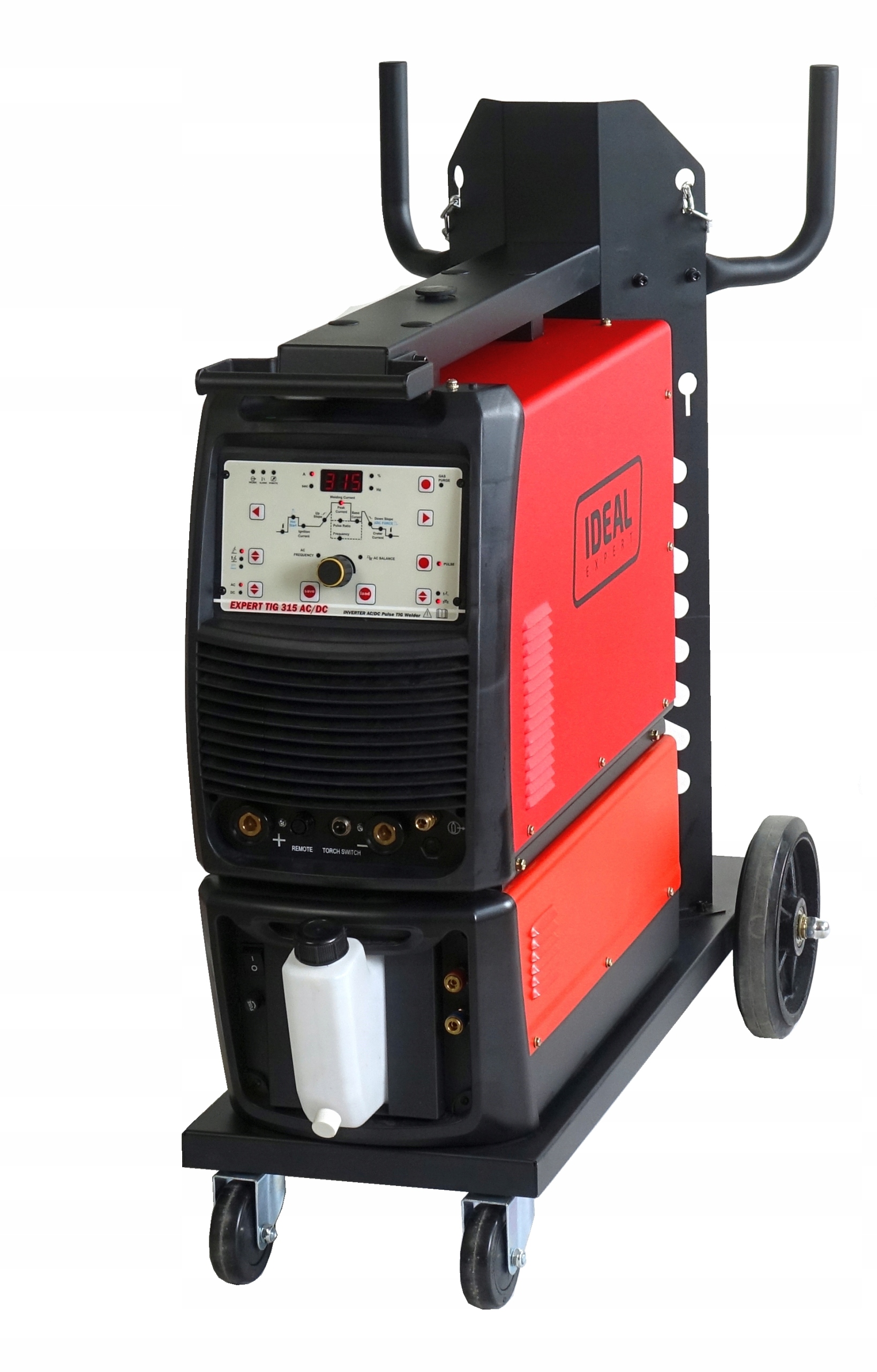 SPAWARKA na 400v IDEAL EXPERT TIG 315 A AC DC MMA 2T 4T HF PULS Chłodnica Model TIG EXPERT 315 AC DC