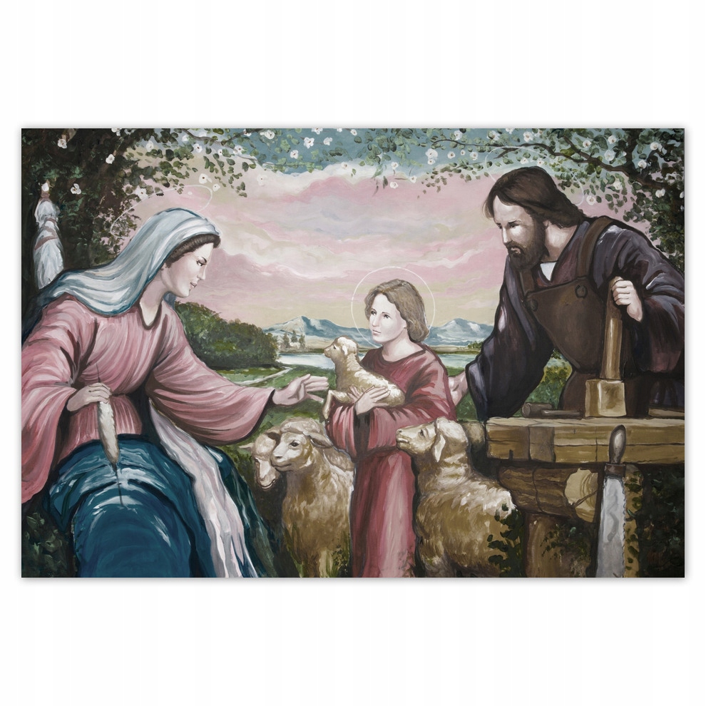 

Naklejki 155x105 Józef cieśla i Jezus