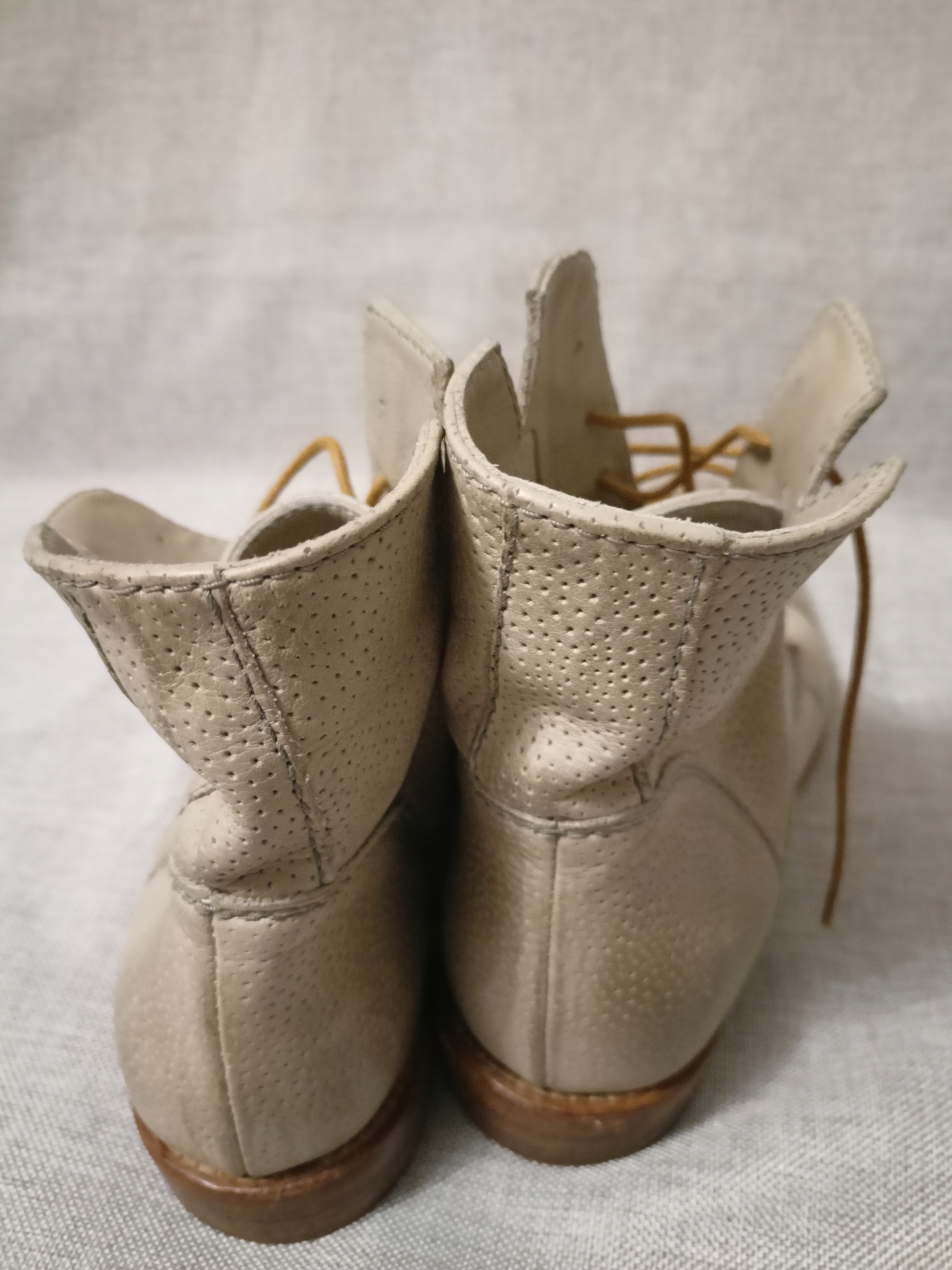 Alberto Fermani całe skórzane lekkie botki 40 Rozmiar 40