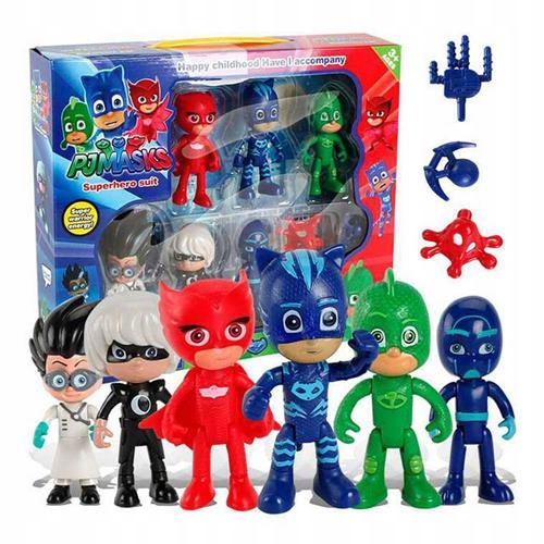 

Figurki Z Bajki Pidżamersi Pjmasks Zestaw 6 Tort