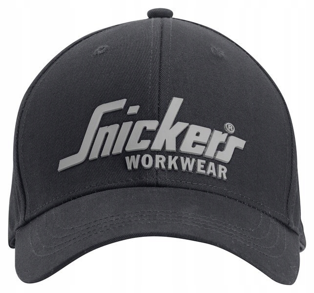 

Snickers 9041 Czapka Z Daszkiem Logo Czarna
