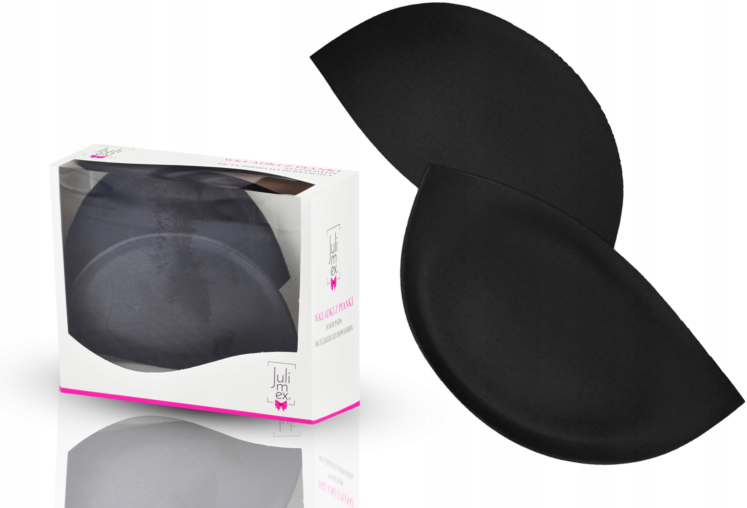 

wkładki Piankowe Extra Push-up Julimex WS-20 Nero