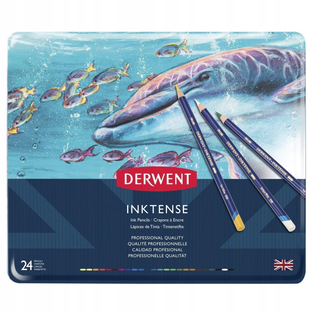Derwent Sada pastelek Inktense 24 barev v krabičce