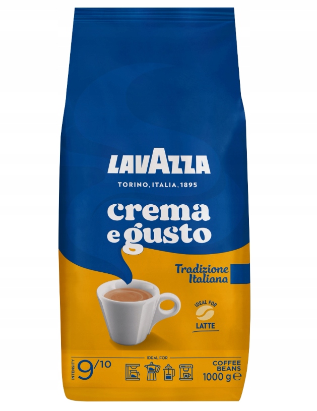 Kawa ziarnista mieszana Lavazza Crema e Gusto Tradizione 1000 g