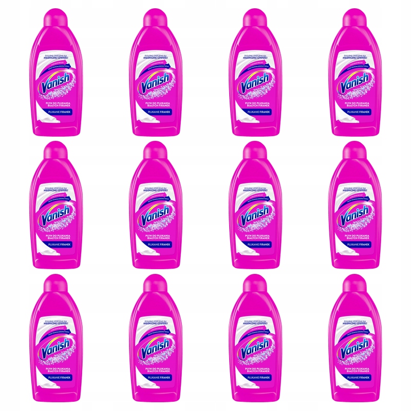 Vanish bělící roztok na záclony 500 ml X12