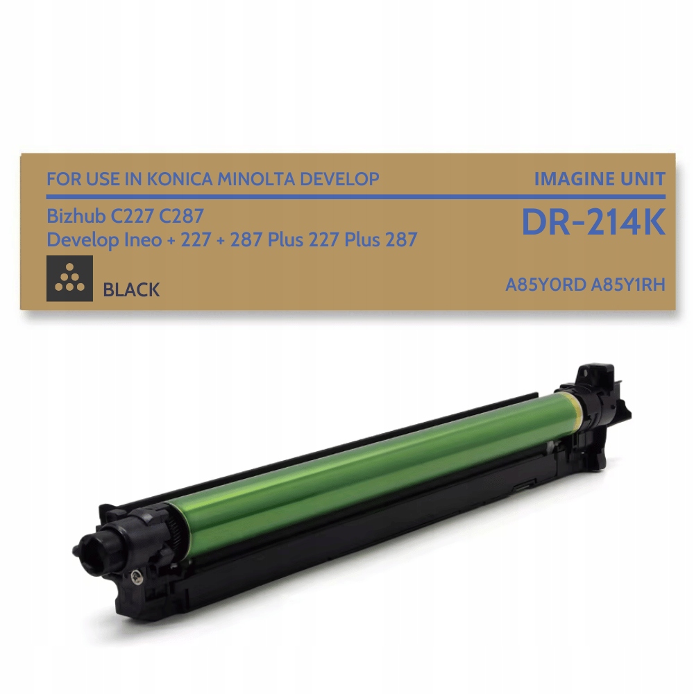 Nowy Bęben DR214 A85Y0RD do Konica Minolta Bizhub C227 C287