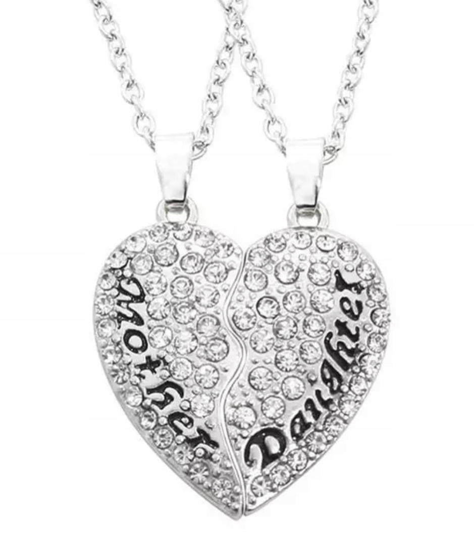 

Łańcuszki Dla Mamy I Córki Zestaw Serce Matki 2szt