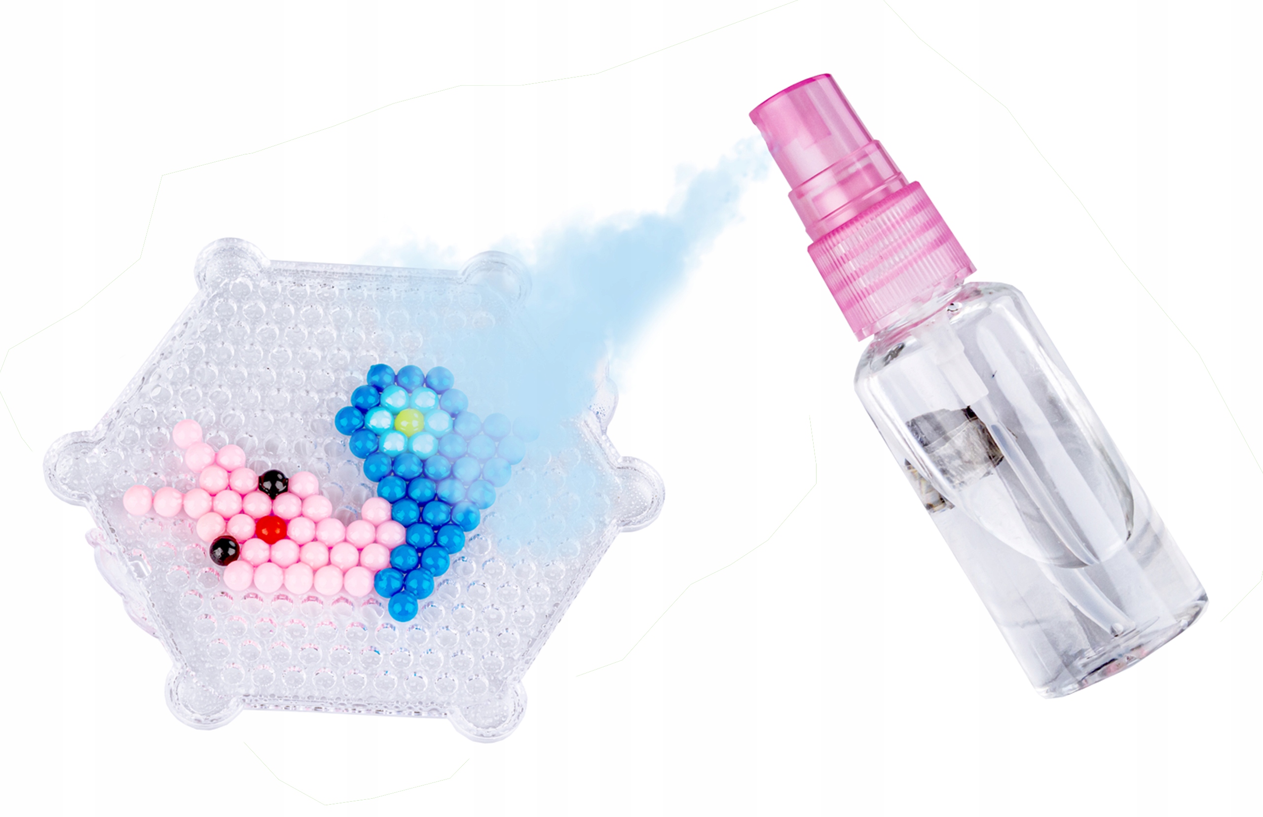 KORALIKI WODNE ZESTAW SZABLONY WZORY AKCESORIA Marka DK