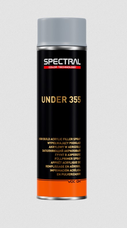 Podkład akrylowy Novol Spectral Under 355 spray 500ml szary