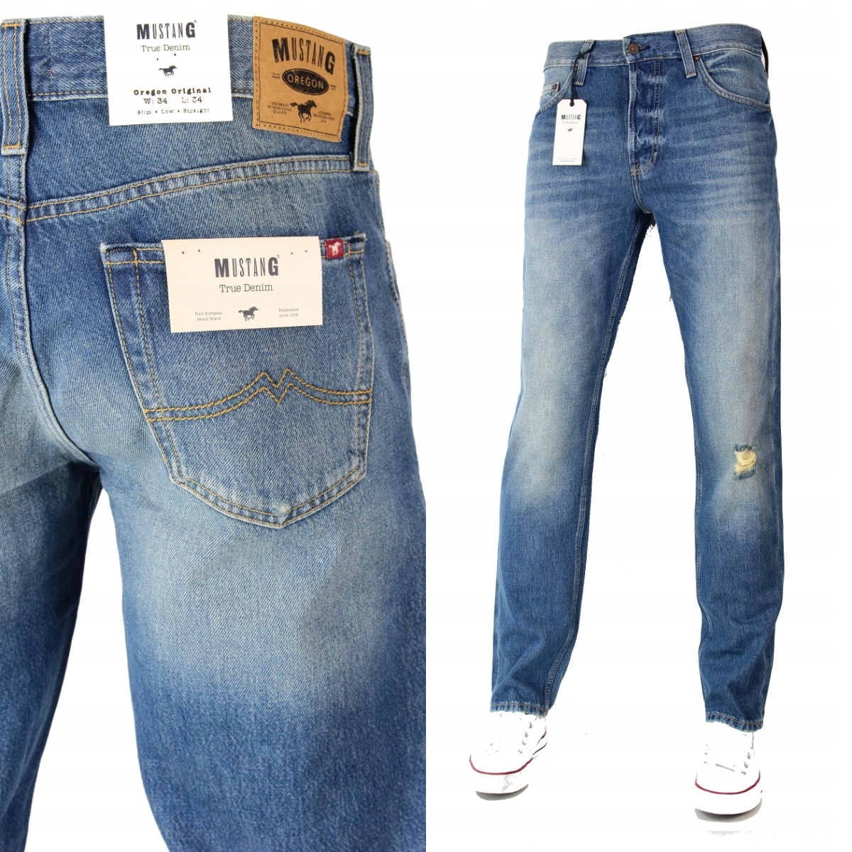 

Mustang Oregon Org.tapered Slim Jeansy _ W29 L32