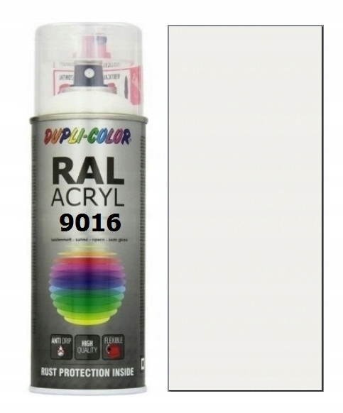 

Motip Lakier Ral 9016 biały drogowy półmat Akryl