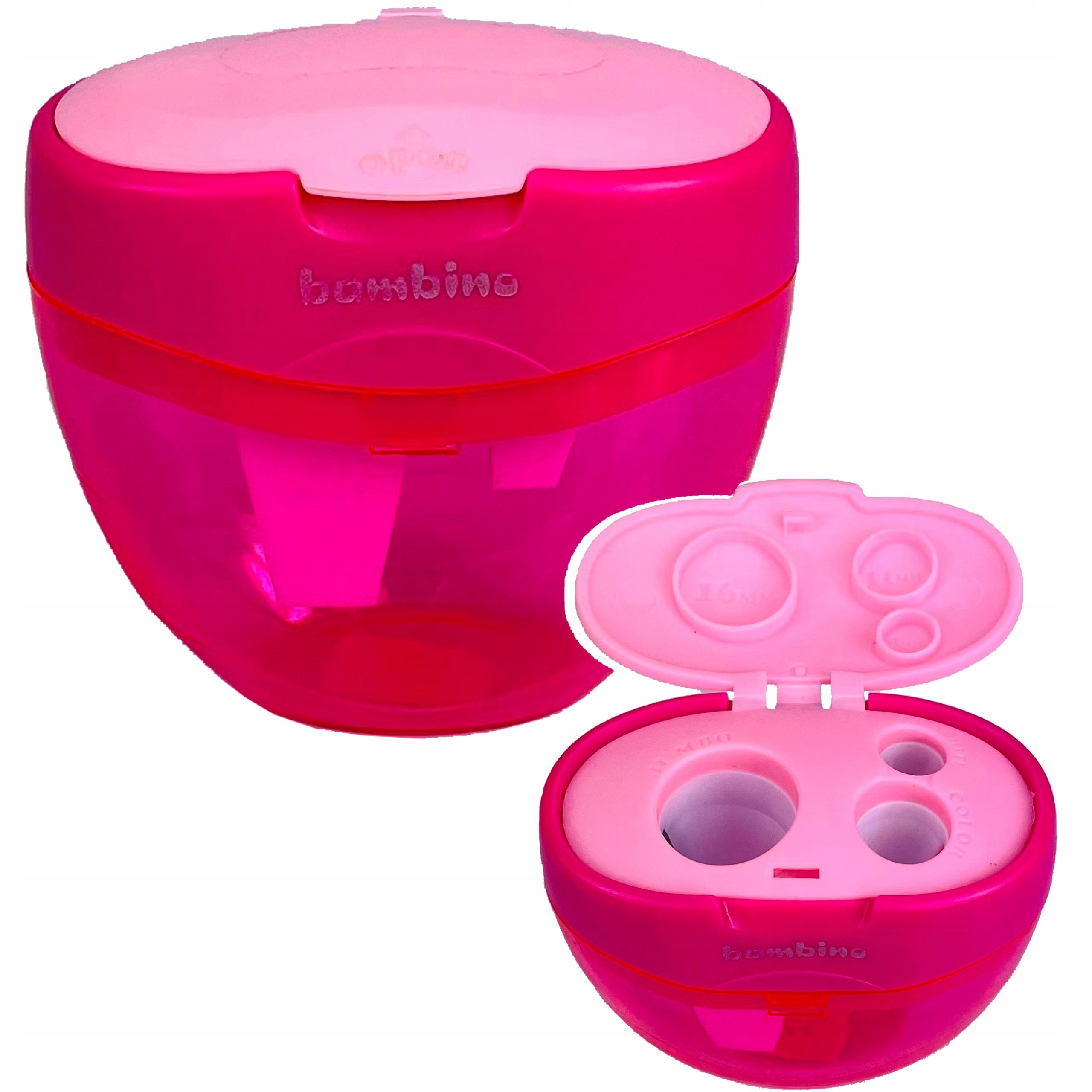 Temperówka potrójna BAMBINO z pojemnikiem Kod producenta 5903235003042