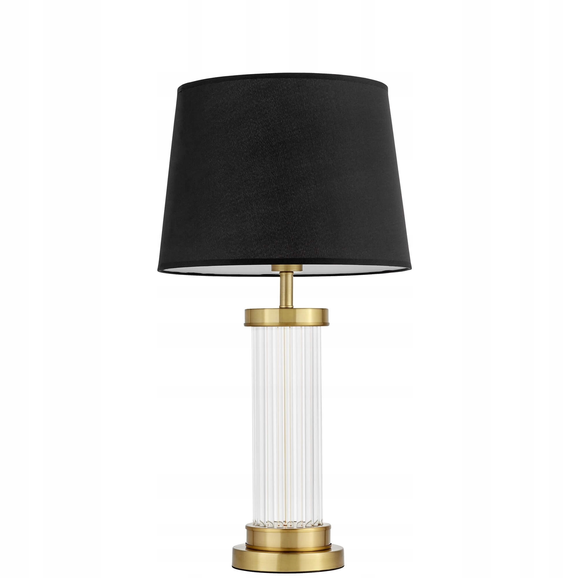 Lampa Stołowa Biurkowa Glamour Czarna La Botte