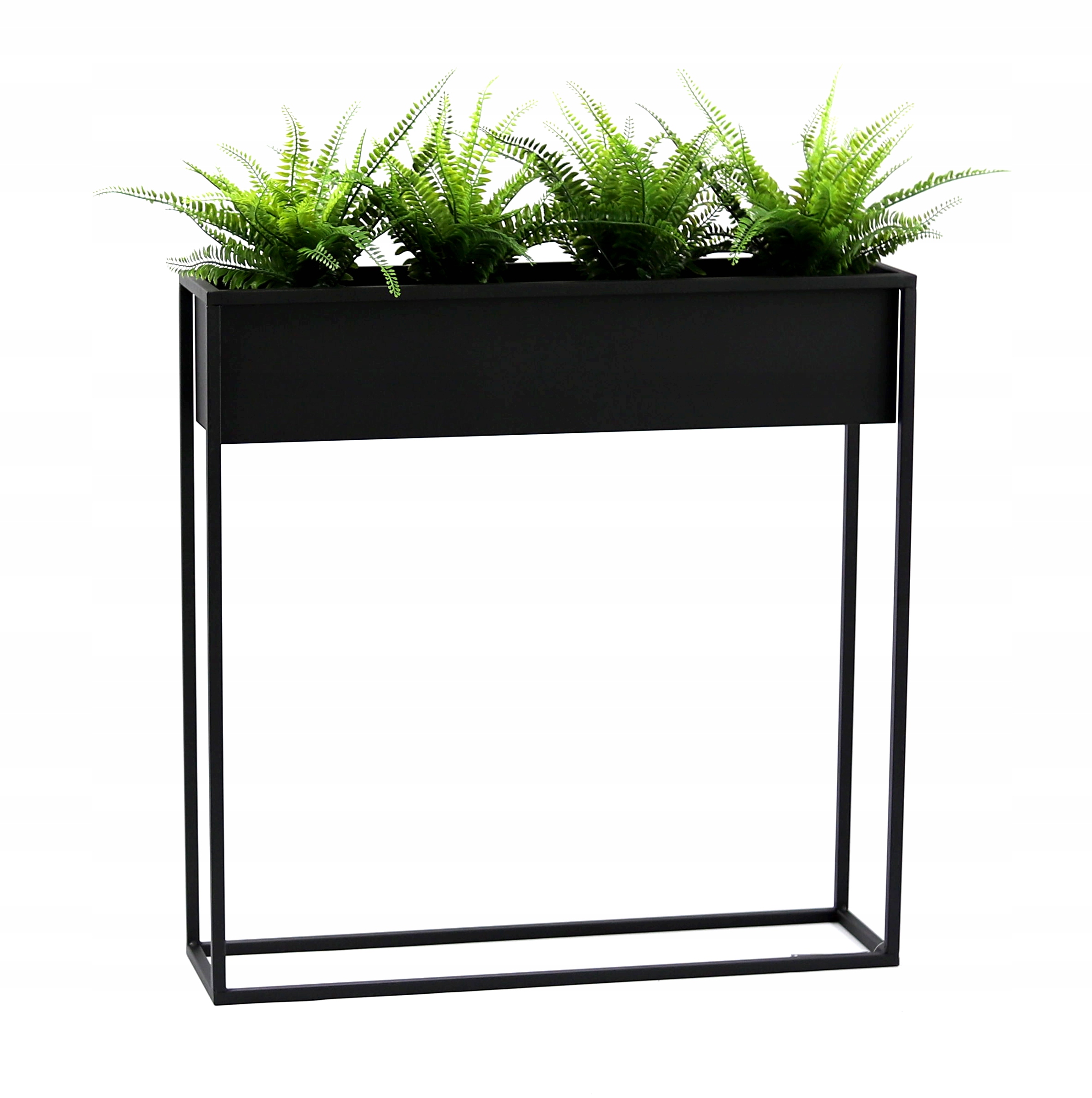 

Kwietnik Metalowy Cubo 80x80cm czarny loft