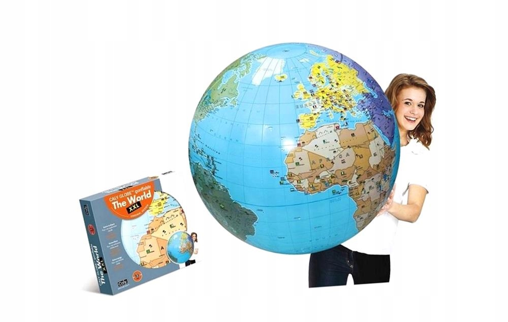Glóbus 85 CM – Svět, Míč