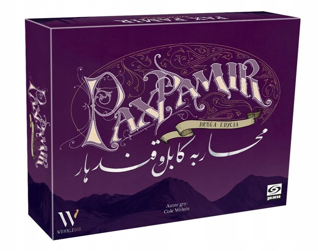 Pax Pamir: Gra strategiczna od Galakta dla 1-5 graczy 14+
