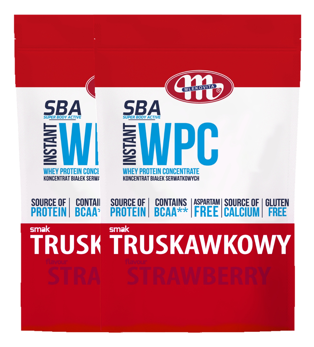 Mlekovita Sba WPC80 1400g Jahoda Syrovátkový Koncentrát Protein