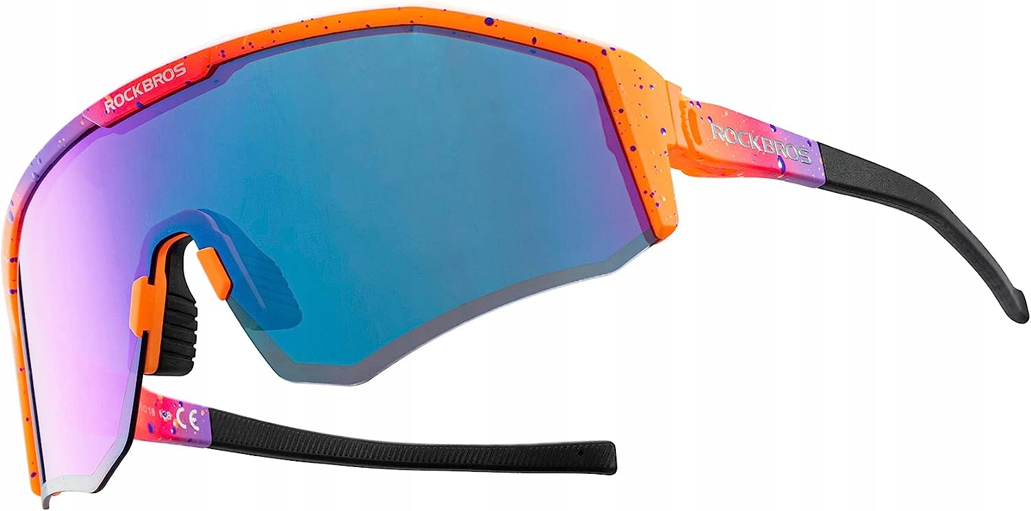 Okulary rower reg. kąt zauszników ROCKBROS SP297/3 pink