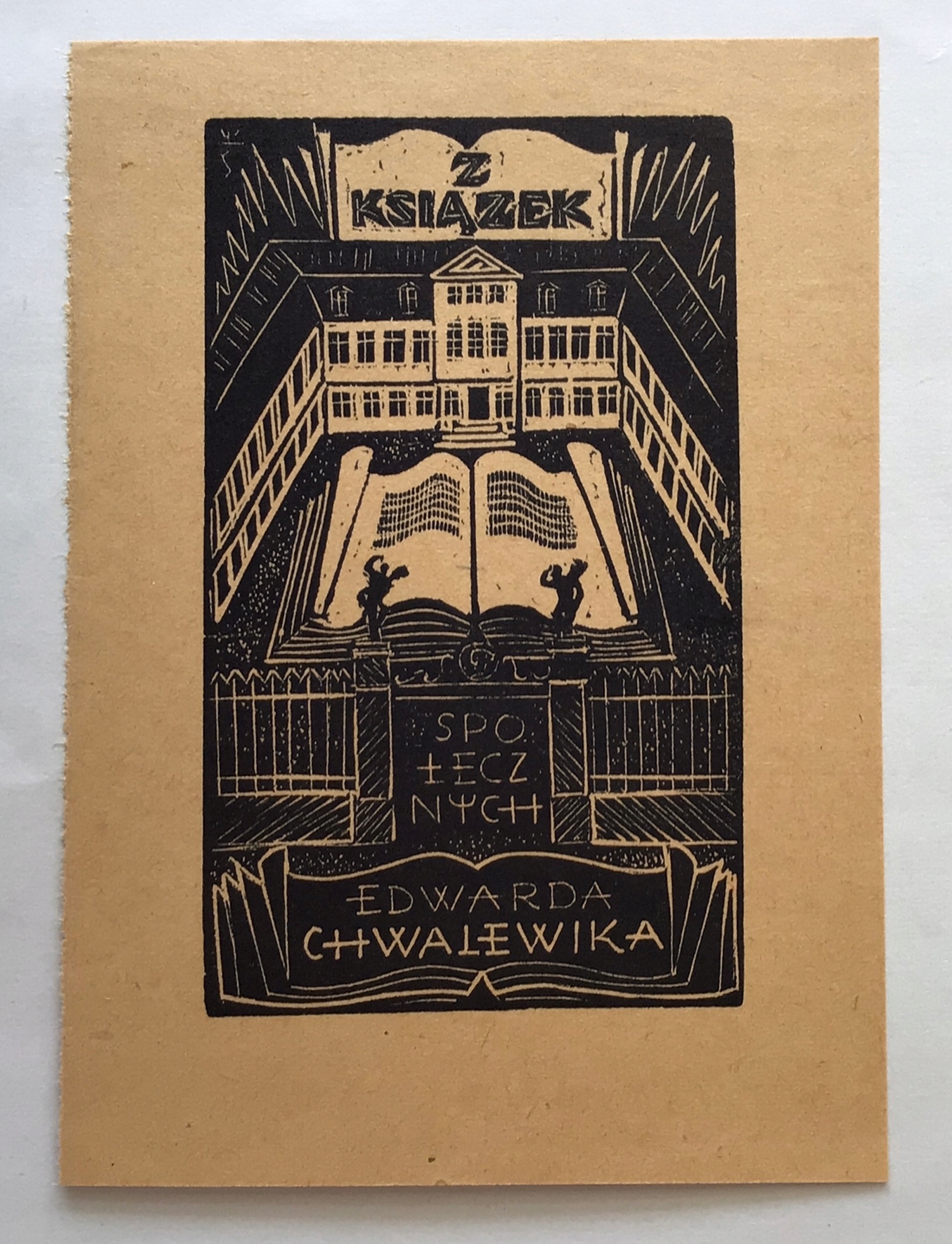 Ex-libris Edwarda Chwalewika