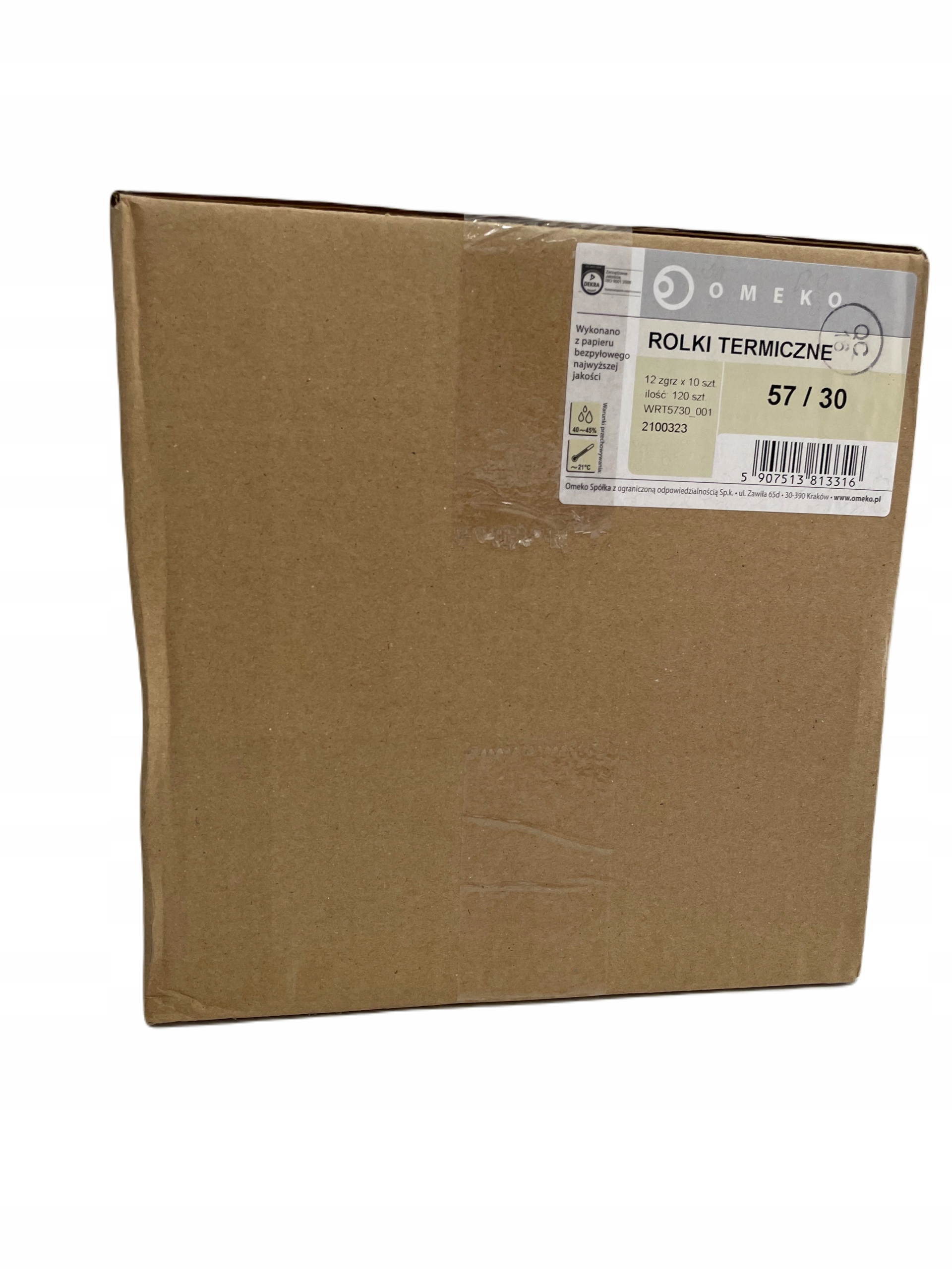

Rolki Termiczne 57 X 30 120 Szt. Do Kasy Fiskalnej