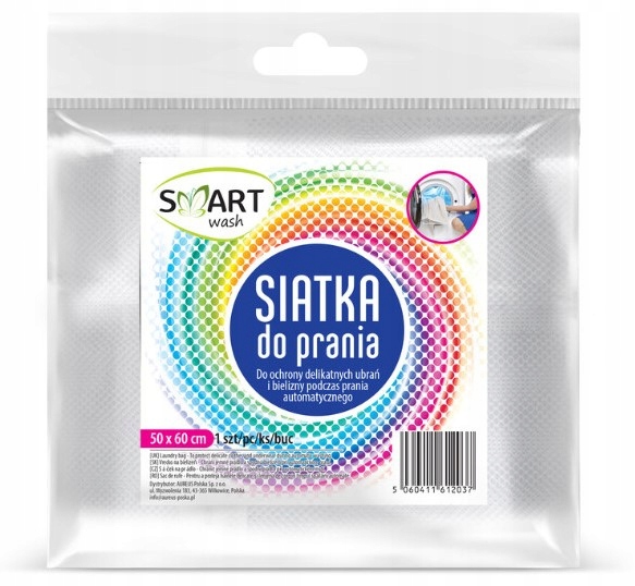 

Smart Wash worek ochronny do prania 50x60 cm