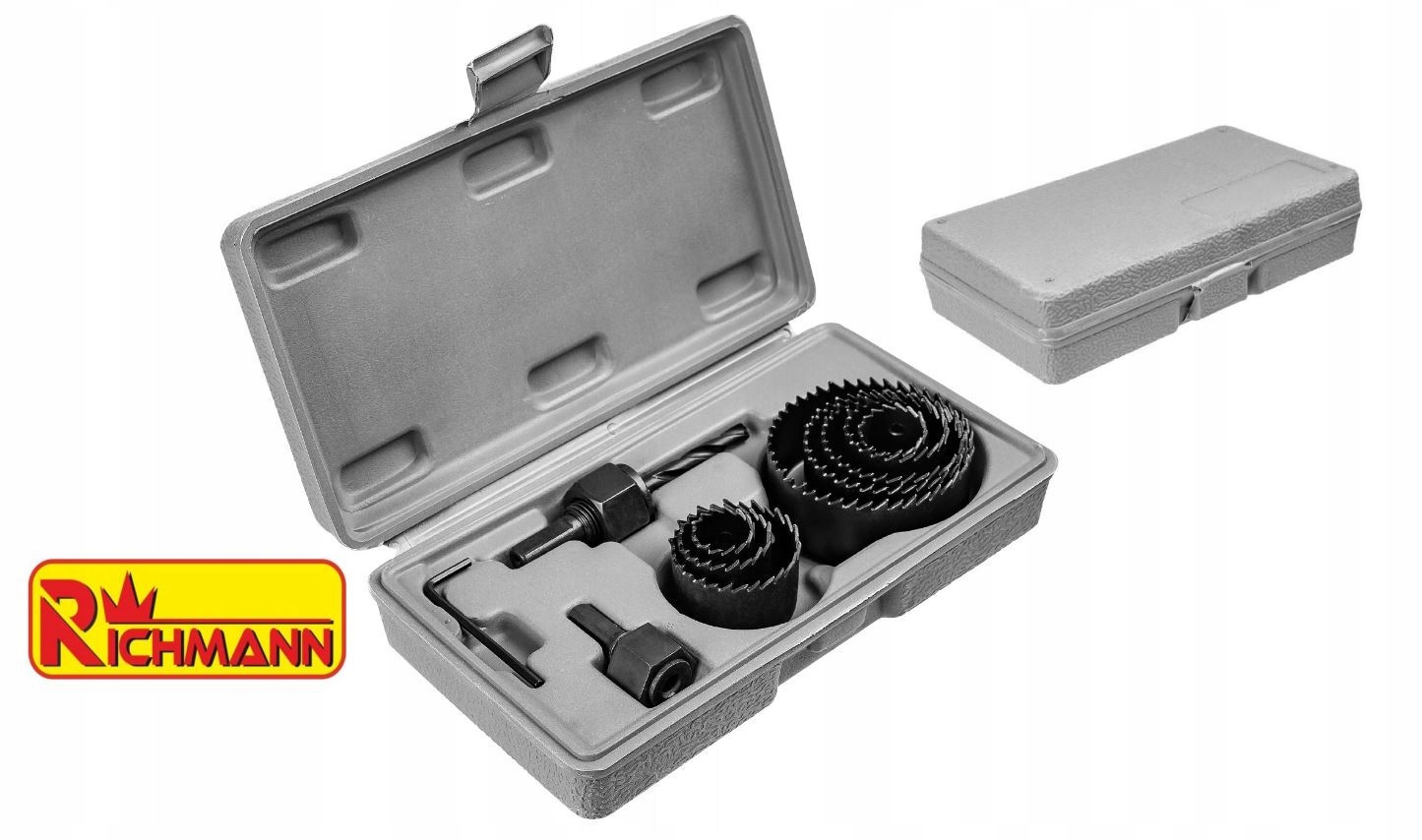 

Otwornice Do Drewna Gipsu Kartonu 16 El. Frezy