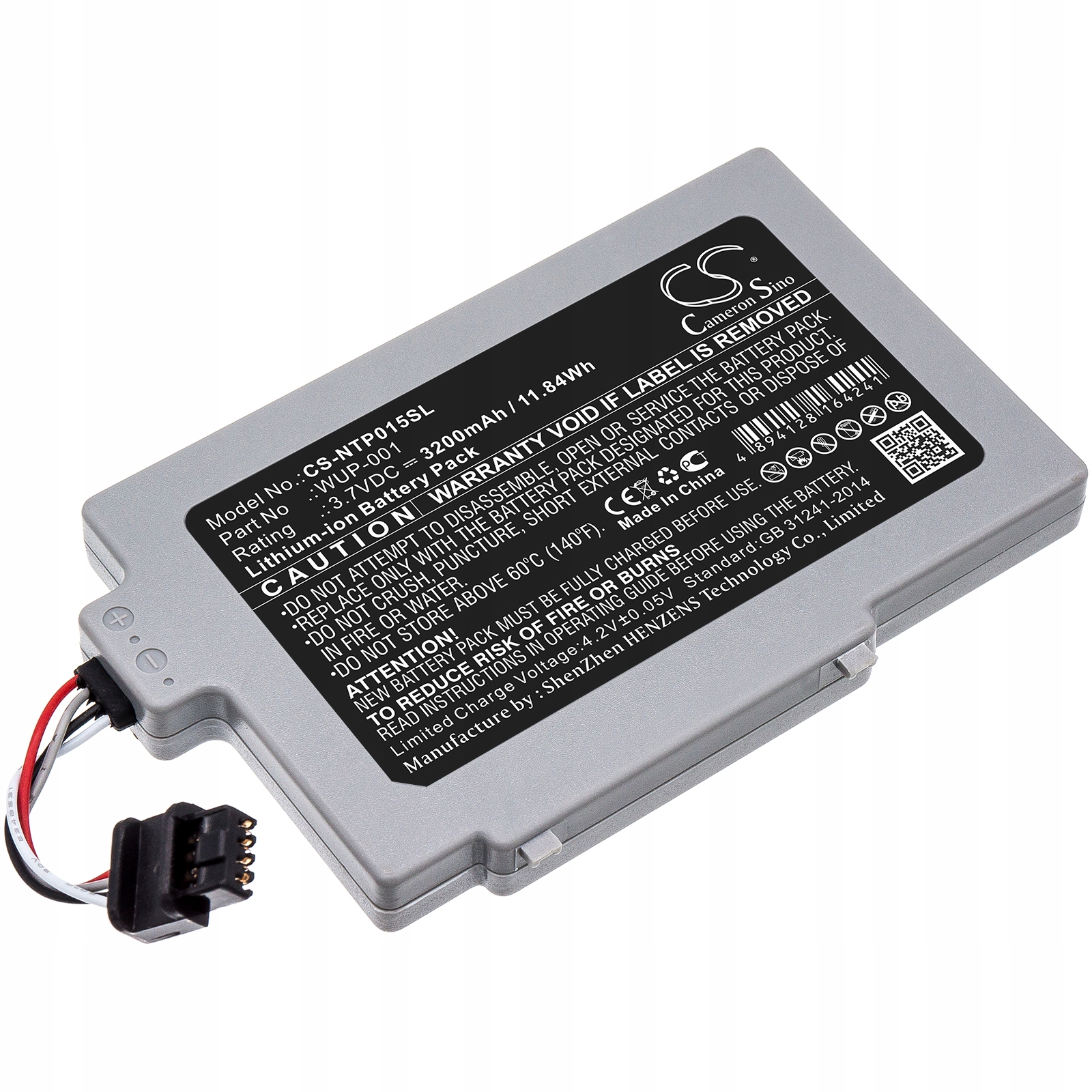 Akumulator bateria do WUP-001 Nintendo Wii U GamePad WUP-001 3200mAh