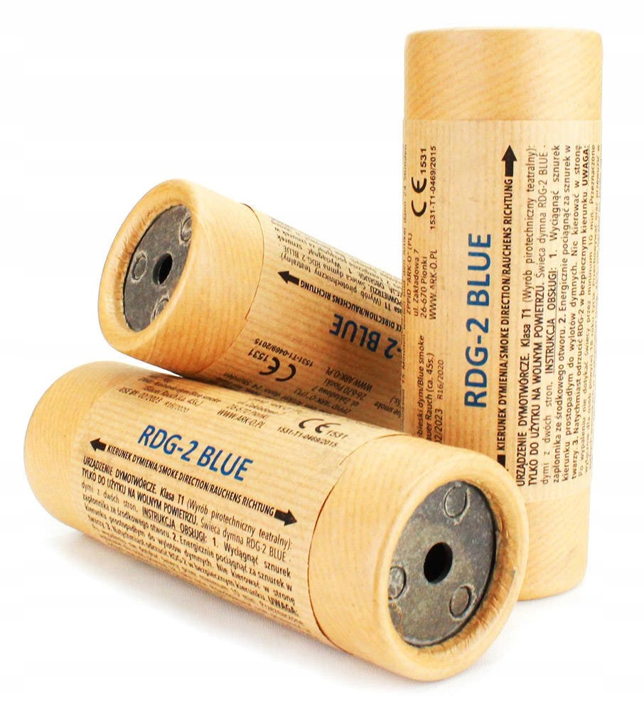 Świeca fontanna dymna rdg2 niebieska Sesja Wesele Kod producenta 5027