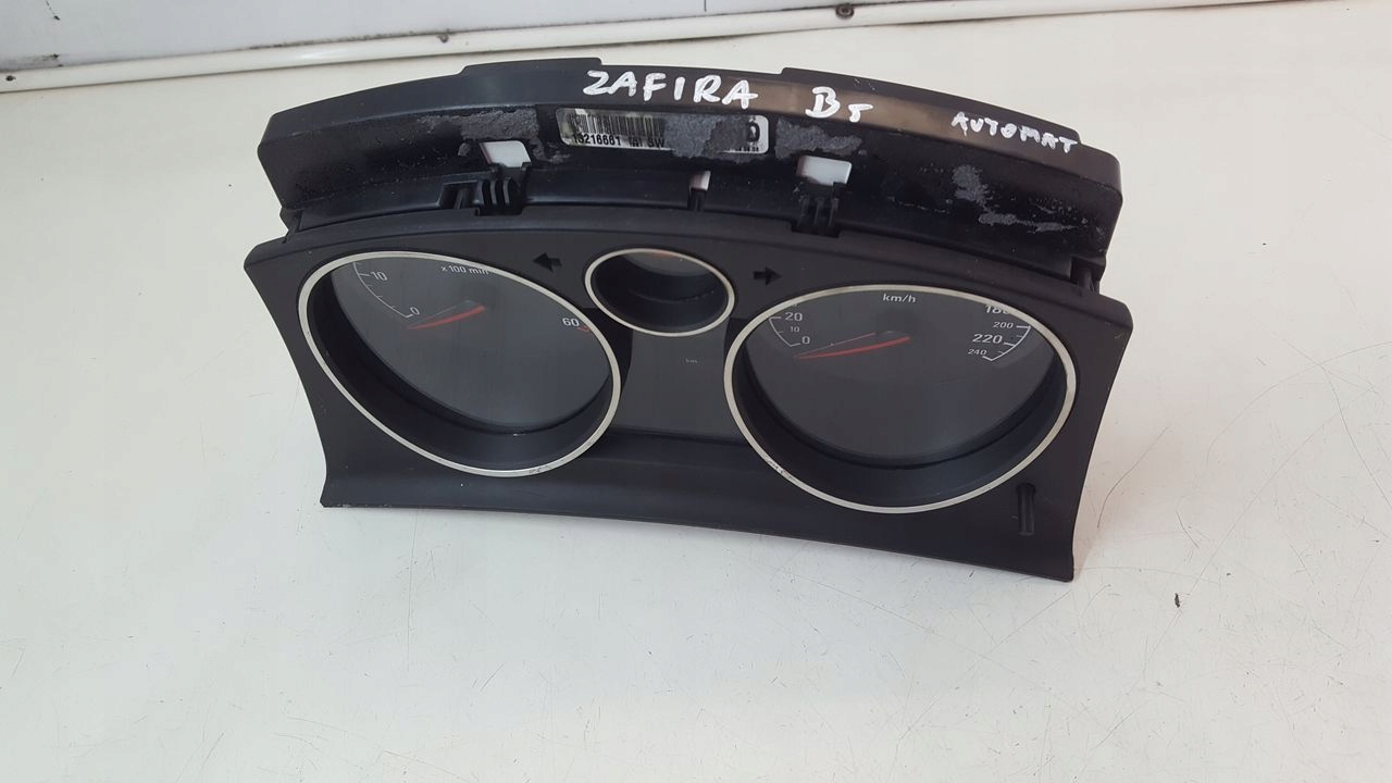 dials Opel Zafira B 1,9 CDTI