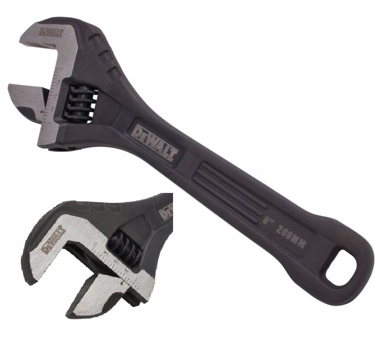 Dewalt Klucz Nastawny Szwedzki 200MM-30MM DWHT80267-0