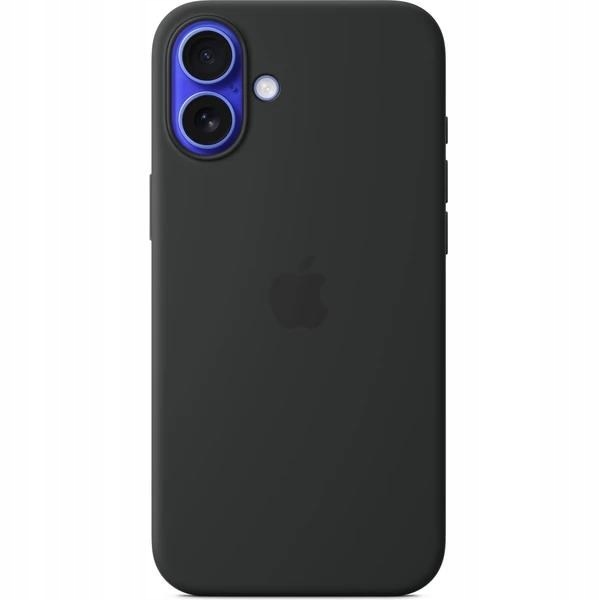 Apple silikónové puzdro s MagSafe pre Apple iPhone 16 Plus Black čierne…