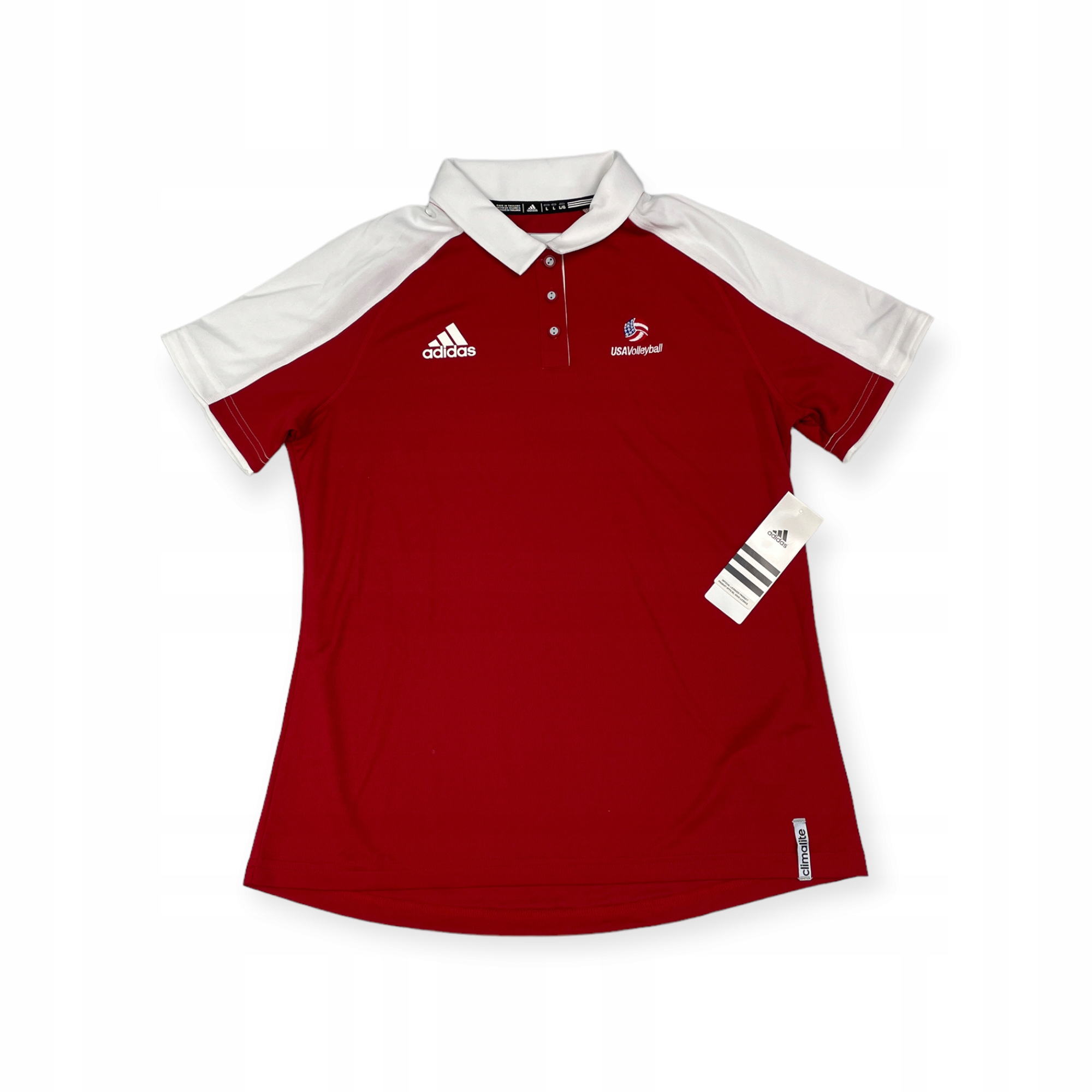 Koszulka polo damska Adidas Usa Volleyball L
