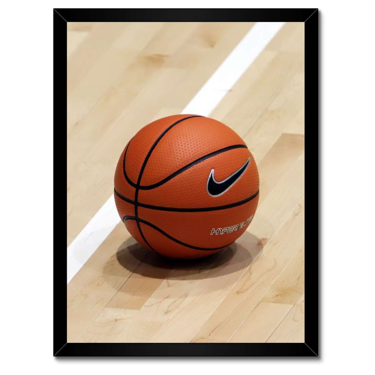 Plakáty v rámu 30x40 Basketbalový míč Koš