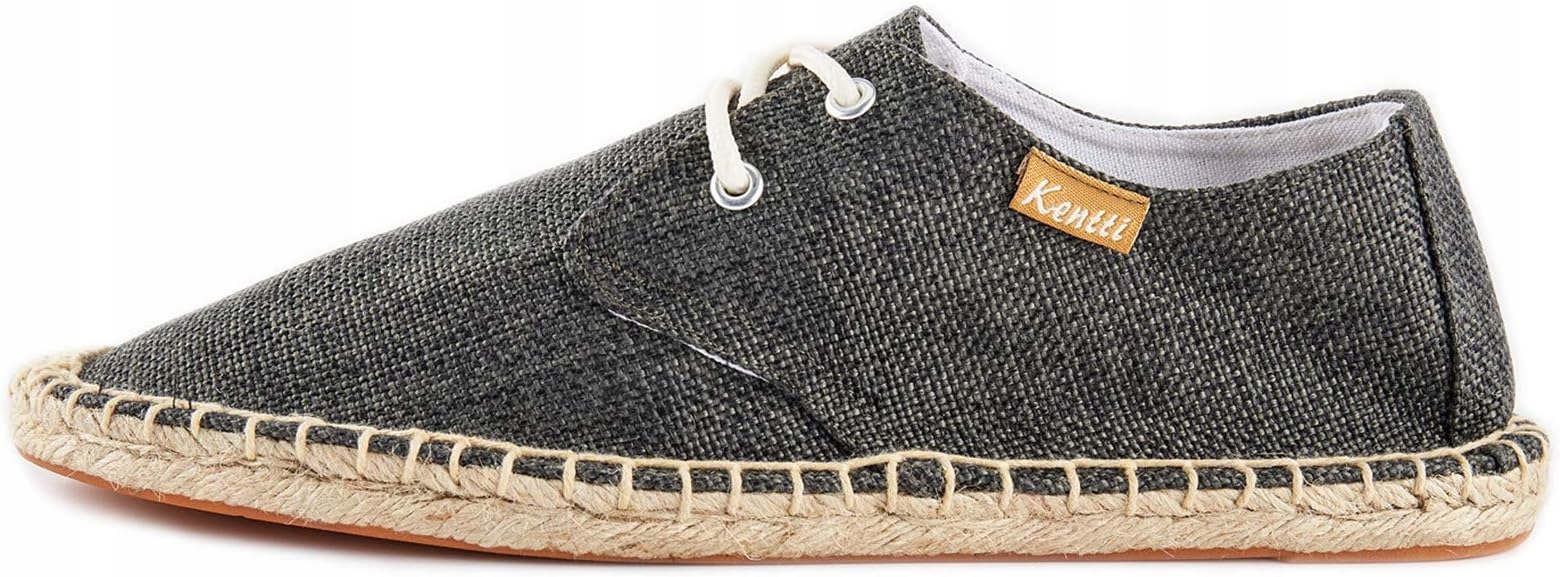 KENTTI ESPADRYLE MĘSKIE SZARE BUTY CASUAL 44 ŻNB
