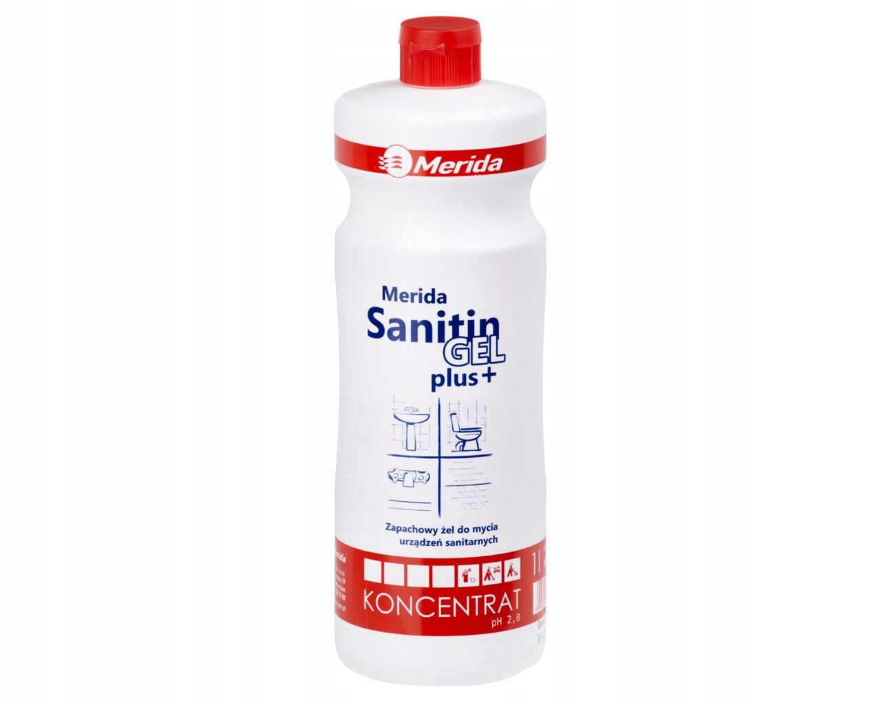 

Merida Sanitin Gel Plus+ 1 L Wc I Łazienki NML105