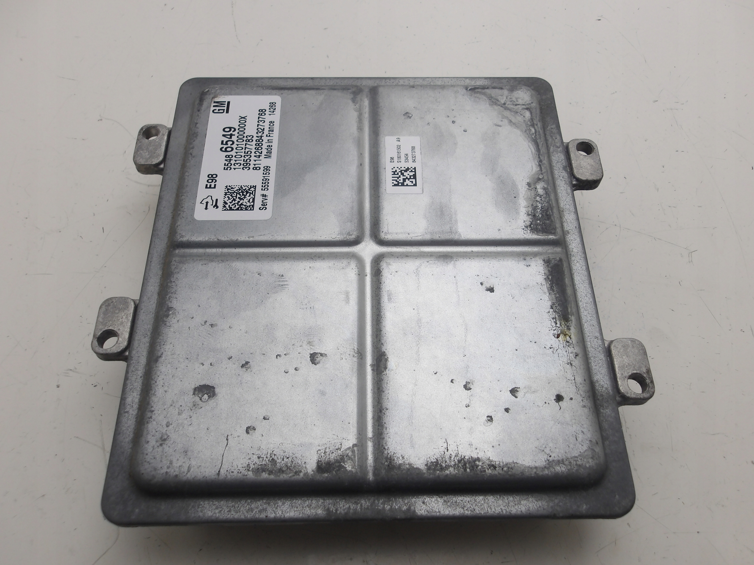 OPEL ASTRA J 12-15 1.6 CDTI computer control unit of the engine 55486549 OE