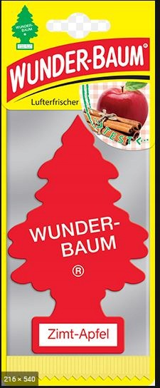 Zapach Samochodwy Choinka Wunder Baum (apple/cinamon)
