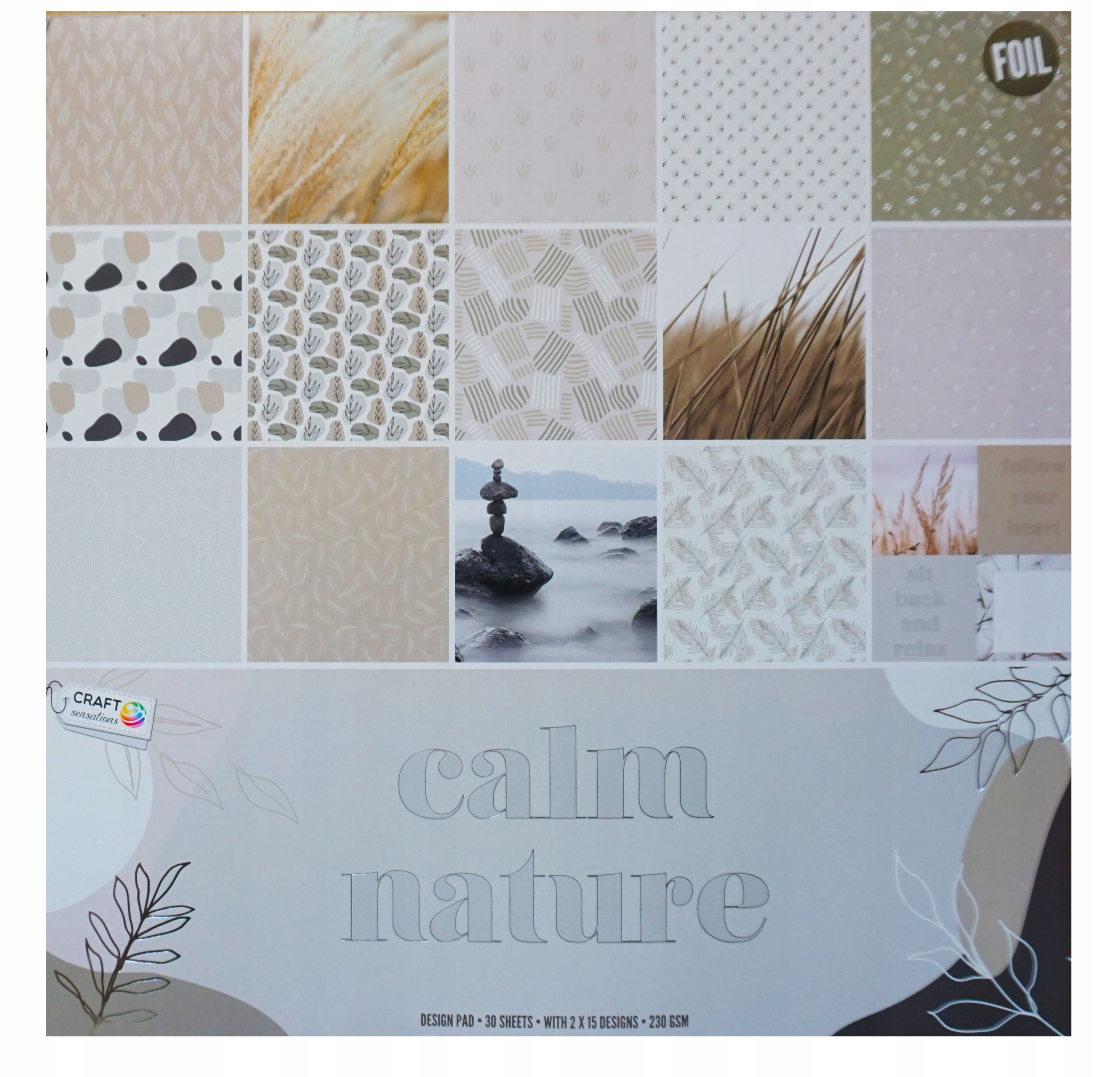 Blok kreatywny, scrapbooking 30 x 30 cm