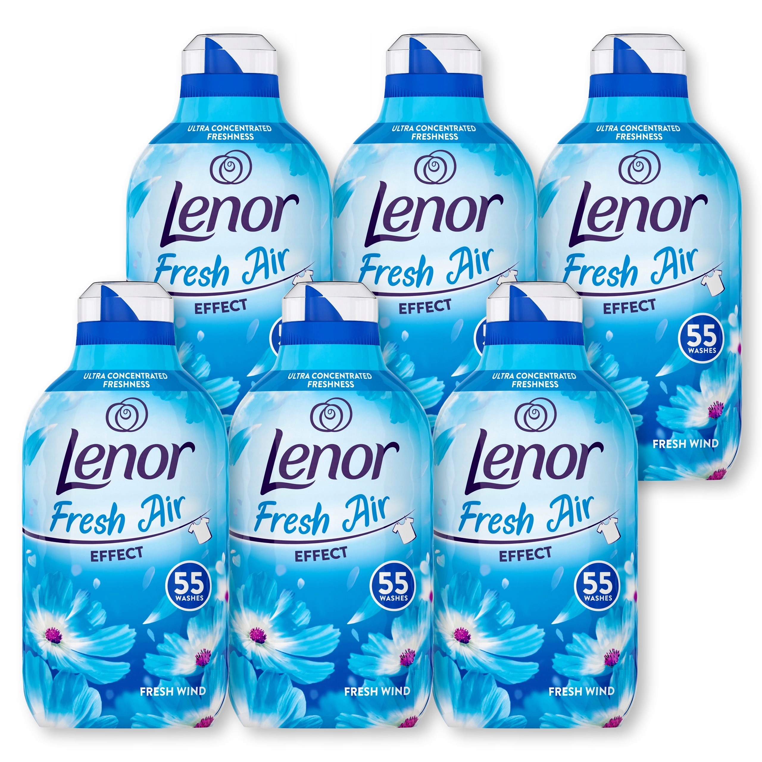 Levně Set Lenor Fresh Wind 770 ml x 6
