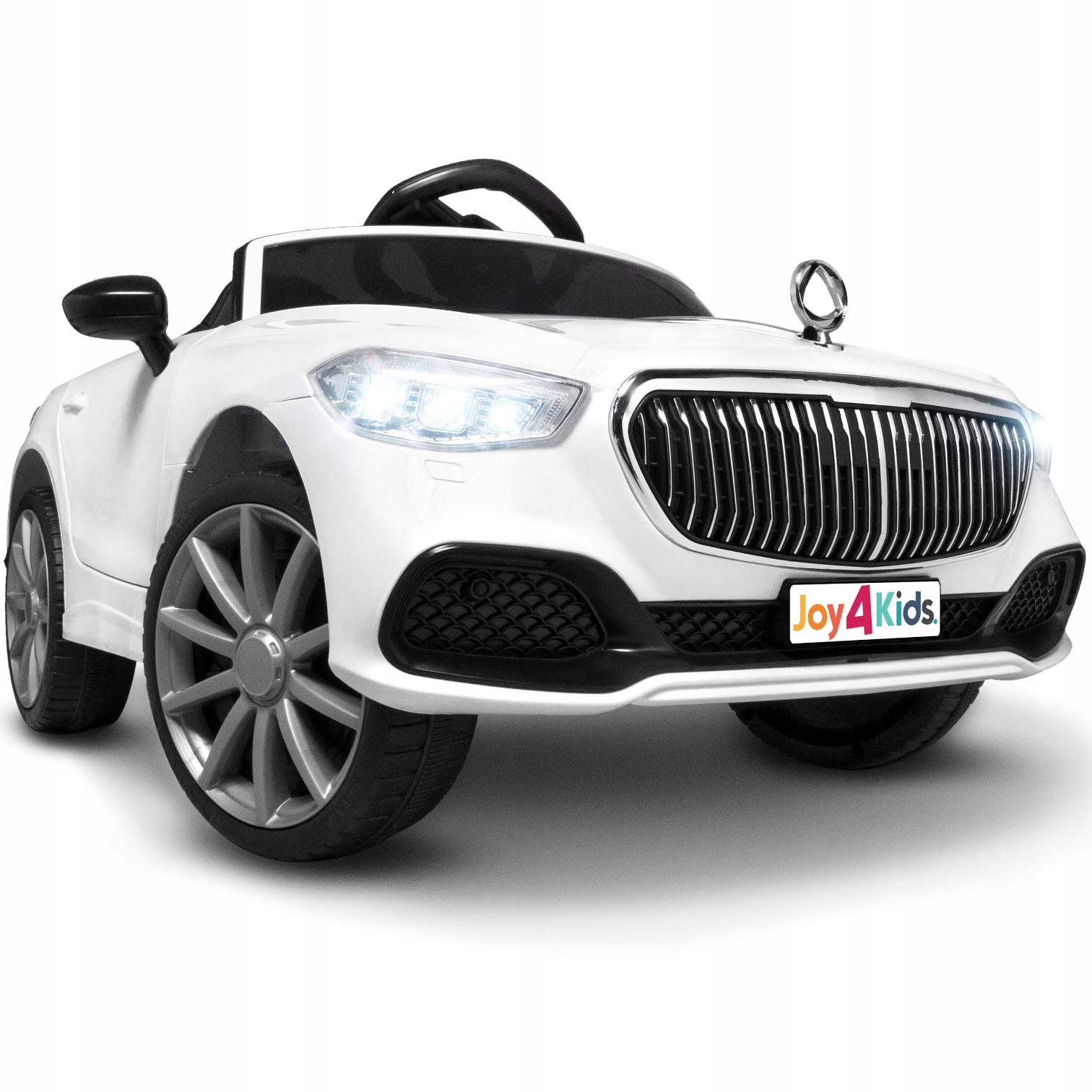 Sportowy Kabriolet joy4kids auto na akumulator z Pilot Bujak LEDy Skóra