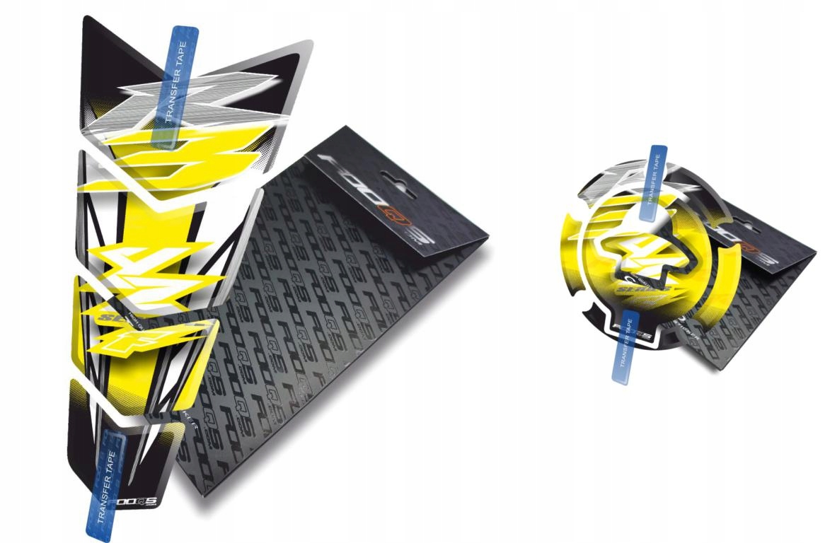 Tank-pad Cap-pad od firmy Fooqs Yamaha Yzf R3 R 3 Žlutý