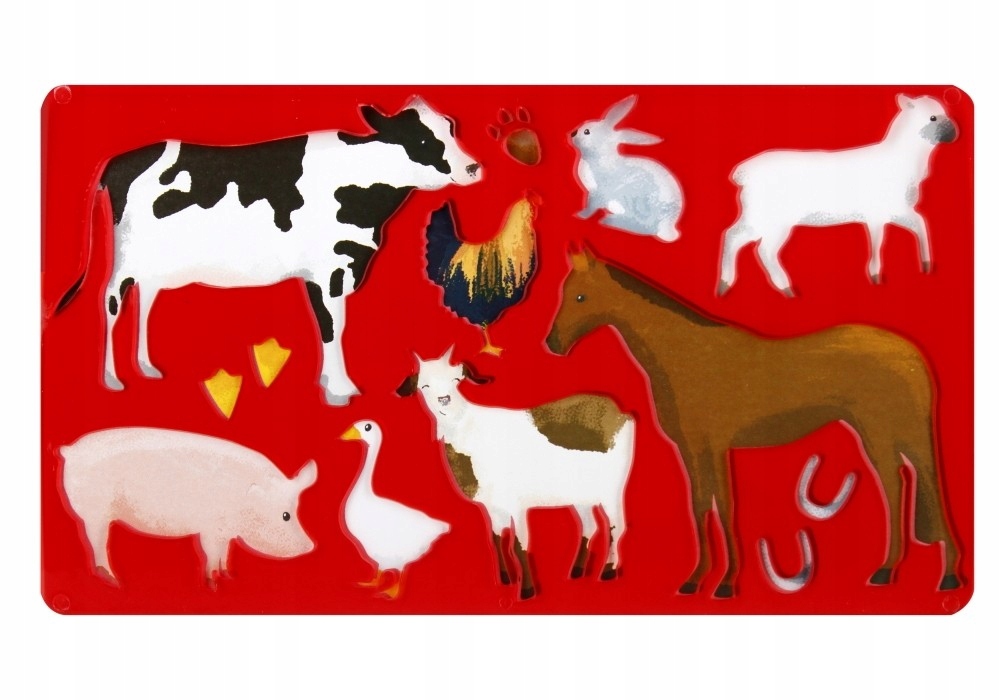 SZABLONY DO RYSOWANIA DLA DZIECI ZWIERZĘTA STARPAK 2 SZT Kod producenta 2095