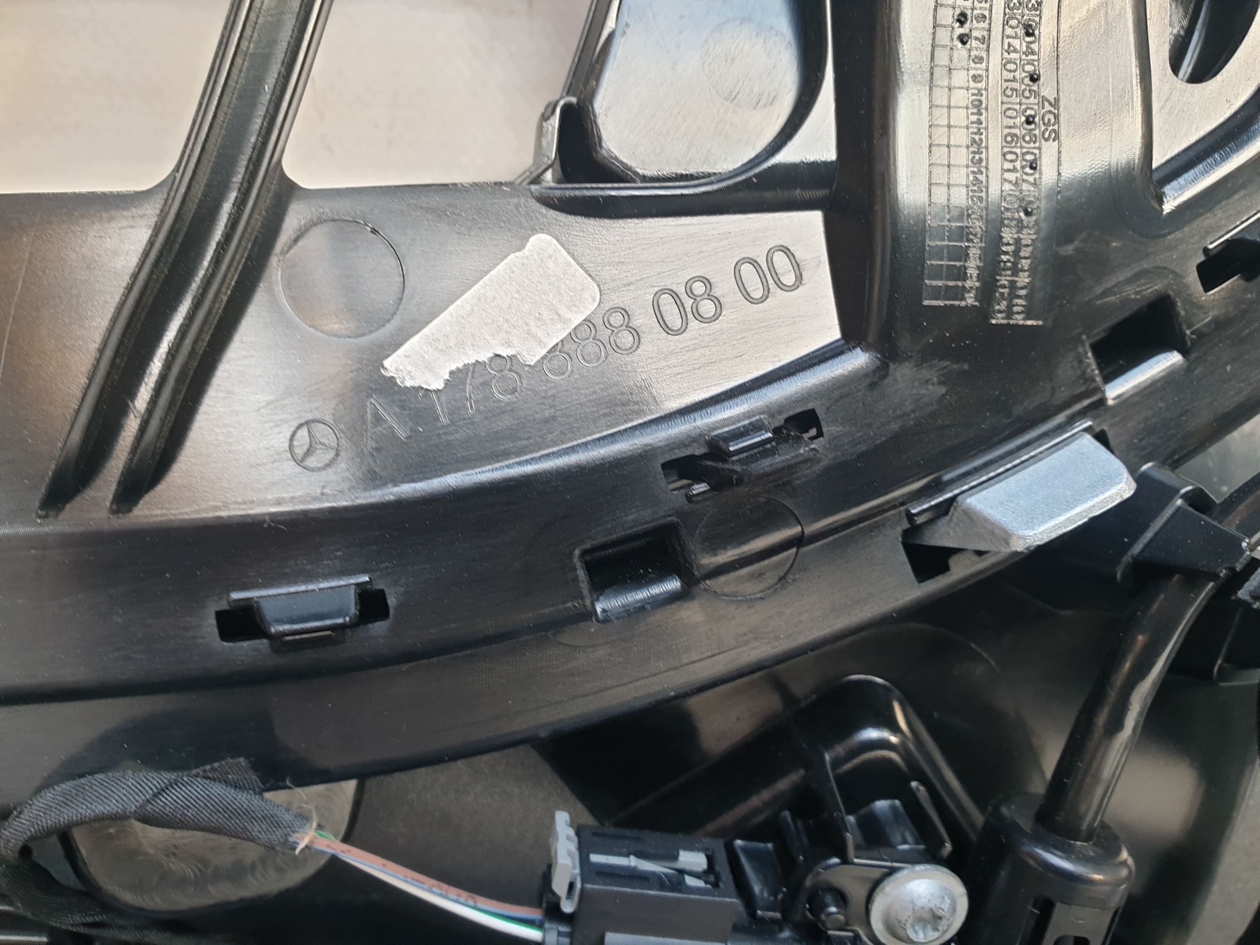 MERCEDES CLA W174 AMG 24- bumper front front PDC A1748855503