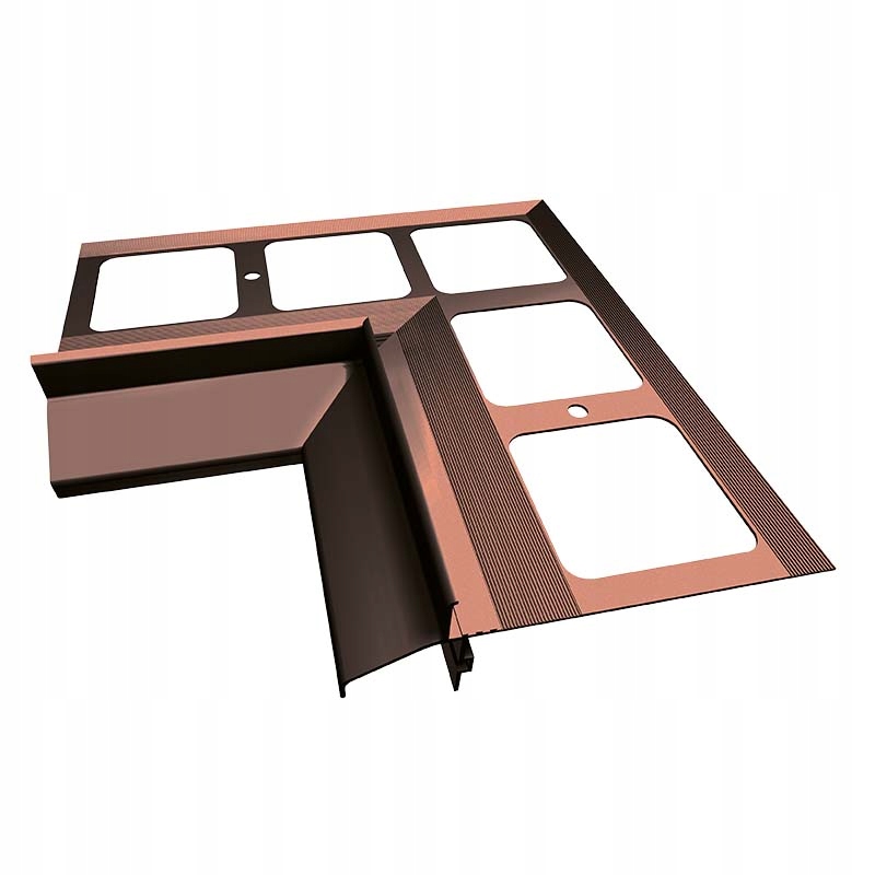 Vnitřní roh 90' pro profily K40 Renoplast Hnědá Ral 8019