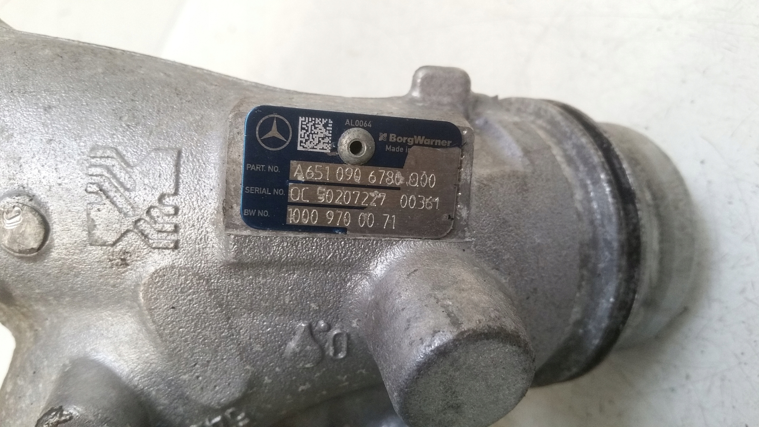 Biturbo turbo 6510906780 Mercedes W212