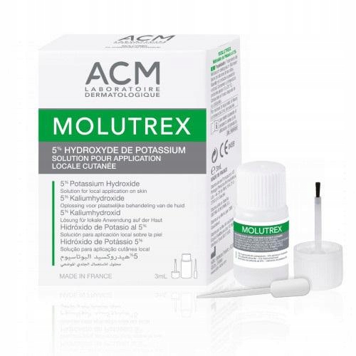 

Acm Molutrex roztwór 5%, 3ml