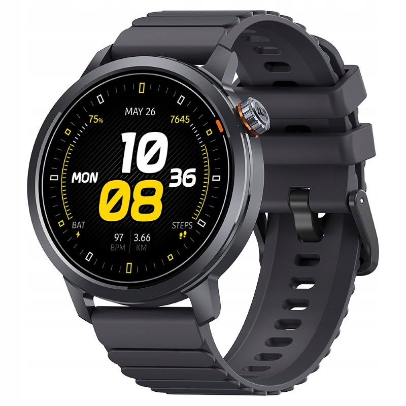 Smartwatch Kospet Orb Grafitowy Amoled 1,43" IP68 Gorilla Glass