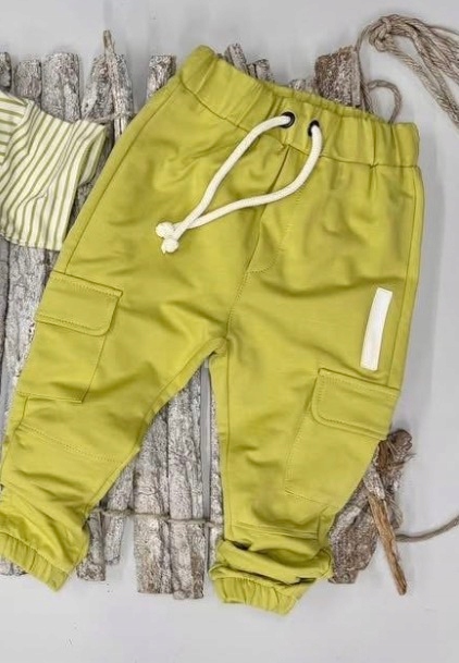 Despacito spodnie cargo limonka 104,116,134,140