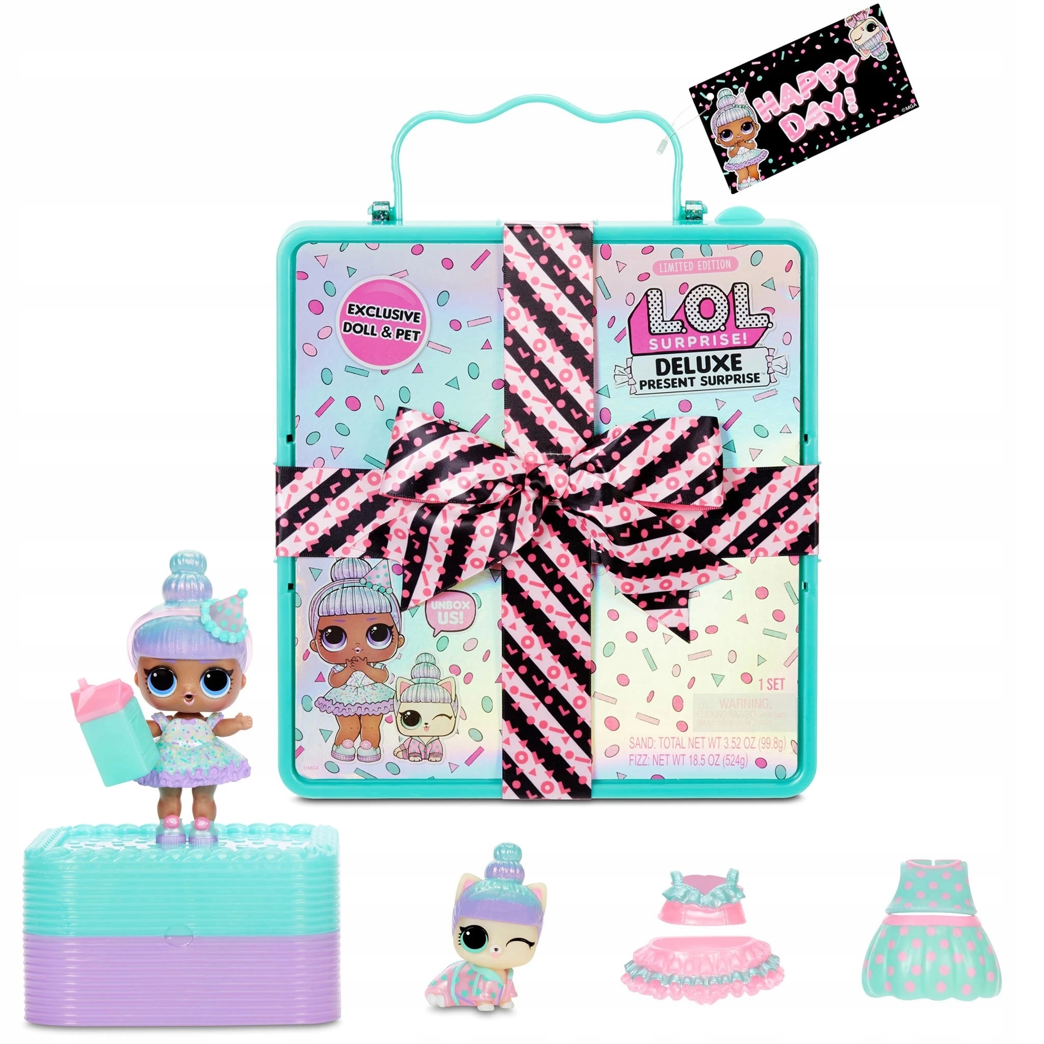 

L.o.l. Deluxe Present Surprise- Teal 570707