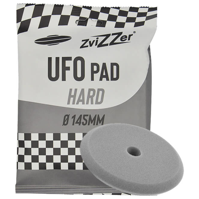 Pad Polerski ZviZZer Thermo Ufo Pad Grey Hard 145/20/125mm Gąbka Twarda